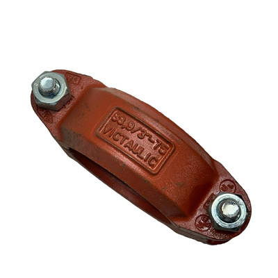Victaulic Style 75 Flexible Coupling 88.9mm 3'' Orange Stripe EPDM Gasket Red