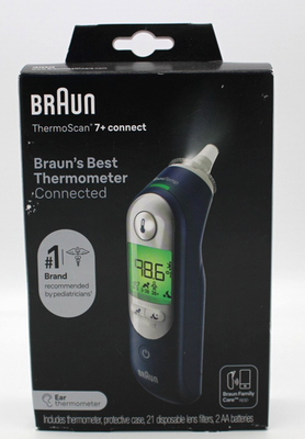 #ad Braun ThermoScan 7 Connect Digital Ear Thermometer Age Precision Technology NEW $32.95