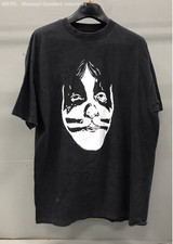 Hanes Kiss Black Graphic Peter Criss Face Short Sleeve Band T Shirt X Large