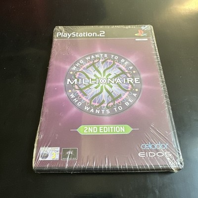 PS2 Wer will Millionär werden? 2nd Edition, UK Version, Sealed