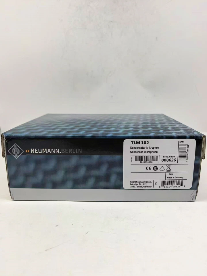 Серебряный TLM 102 большой диафрагмы конденсаторный микрофон студийный набор с амортизатором - Изображение 2 из 4