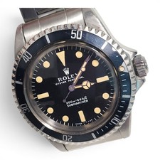 Rolex Rolex Submariner 40 mm Glossy Gilt Meters First Head Only Watch 5513 Circa 1964