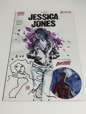 Jessica Jones #1 NETFLIX Promo Comic 2015 Bendis Gaydos Remarked By David Mack