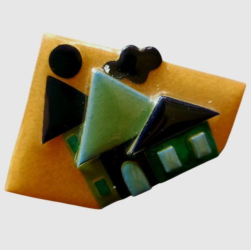 Lucinda House Pin Brooch