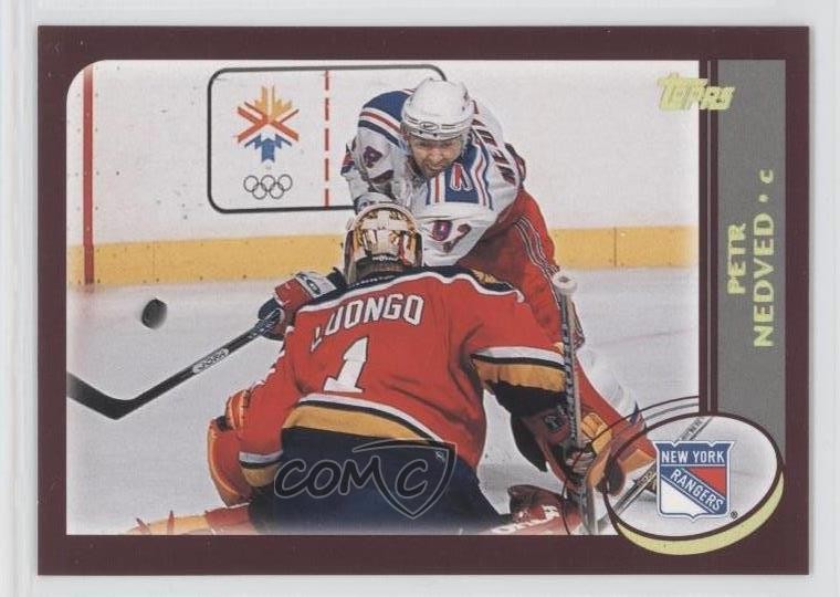2002-03 Topps Factory Set Gold Foil Petr Nedved #96 1p3