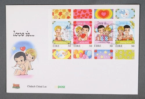 MayfairStamps Ireland FDC 1998 Strip Love IS First Day Cover aax_49887