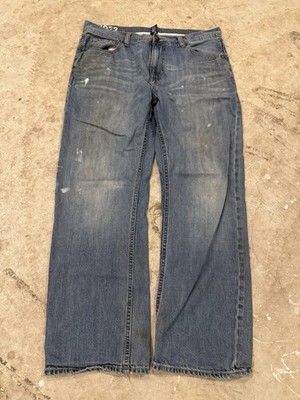 Vintage Ecko Distressed Painter Jeans Mens 36x30 Bootcut Faded