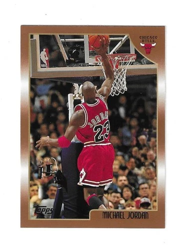 Michael Jordan 1998-99 Topps Card # 77