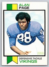 1973 Topps - #30 Alan Page | Minnesota Vikings VG