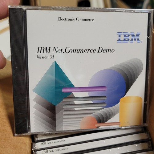 IBM Net. Commerce Demo Version 3.1 CD-ROM Software Electronic Commerce SEALED - Picture 3 of 3