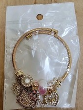 Hello Kitty Sanrio Dangle Charm Bracelet NEW