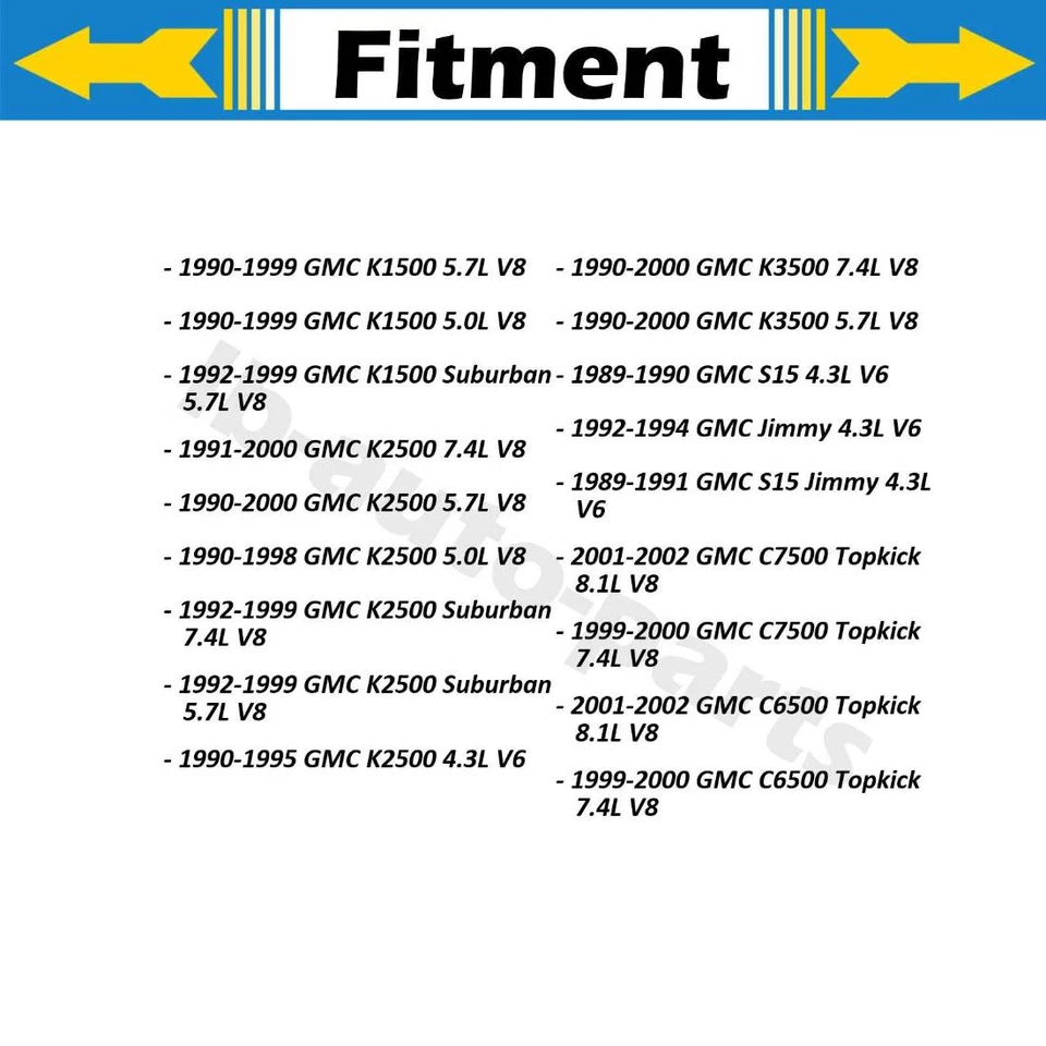 Conector de mangueira aquecedor HVAC para GMC C2500 1990 1991 1992 1993 1994 1995 1996 1997 - Imagem 3 de 4