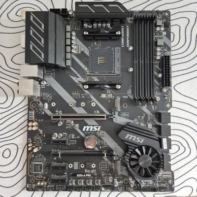 MSI X570-A Pro AMD Sockel AM4 ATX-Mainboard Gaming X570 DDR4