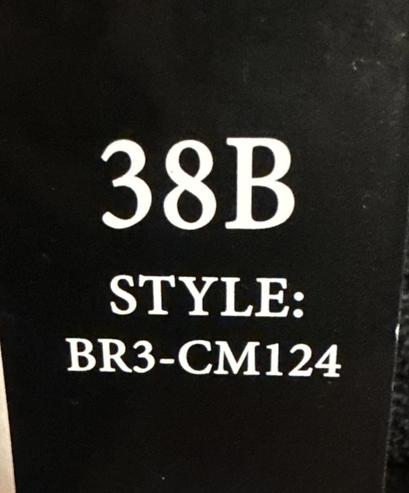 Catherine Malandrino 38B 3 Pack Women’s Bra Black,Beige,Light Blue Wirefree NWT - Image 4 of 4