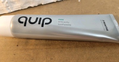 Quip  Anticavity Fluoride Toothpaste 4.7 oz / 133G  - MINT - New Sealed