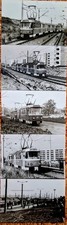 5 Fotos Straßenbahn Dresden Tram Tatra 222 Triebwagen Zug Bus&Bahn Verkehr 80er