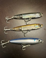 Yo-Zuri Topwater Lures BUNDLE: 2× 3D Inshore TopKnock + 1× Hydro Pencil