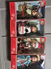 '01 Barbie Kelly Club Doll/ornament Lot 4 Christmas Kelly Tommy Lorena Chelsie