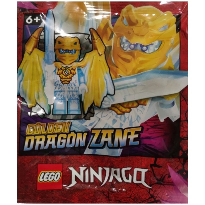 LEGO Ninjago Golden Dragon Zane Bolsa de Lámina Cristalizada 892293 (SELLADA)