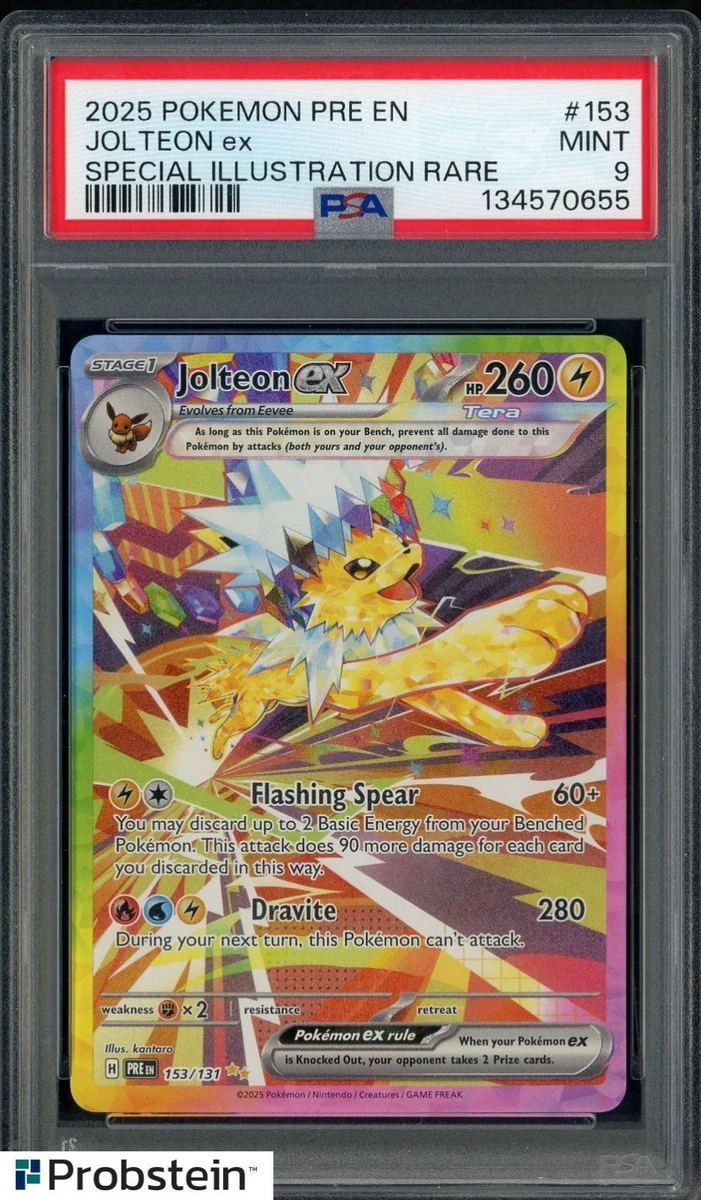 Jolteon ex Pokémon TCG Cards for sale | eBay