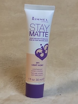 Rimmel Stay Matte Liquid Mousse Foundation #191 Light Ivory