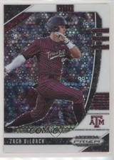 2020 Panini Prizm Draft Picks White Donut Circle 7/50 Zach DeLoach #PDP43 00d2