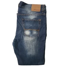 Aeropostale Slim Bootcut Blue Denim Mens Jeans 36x32 