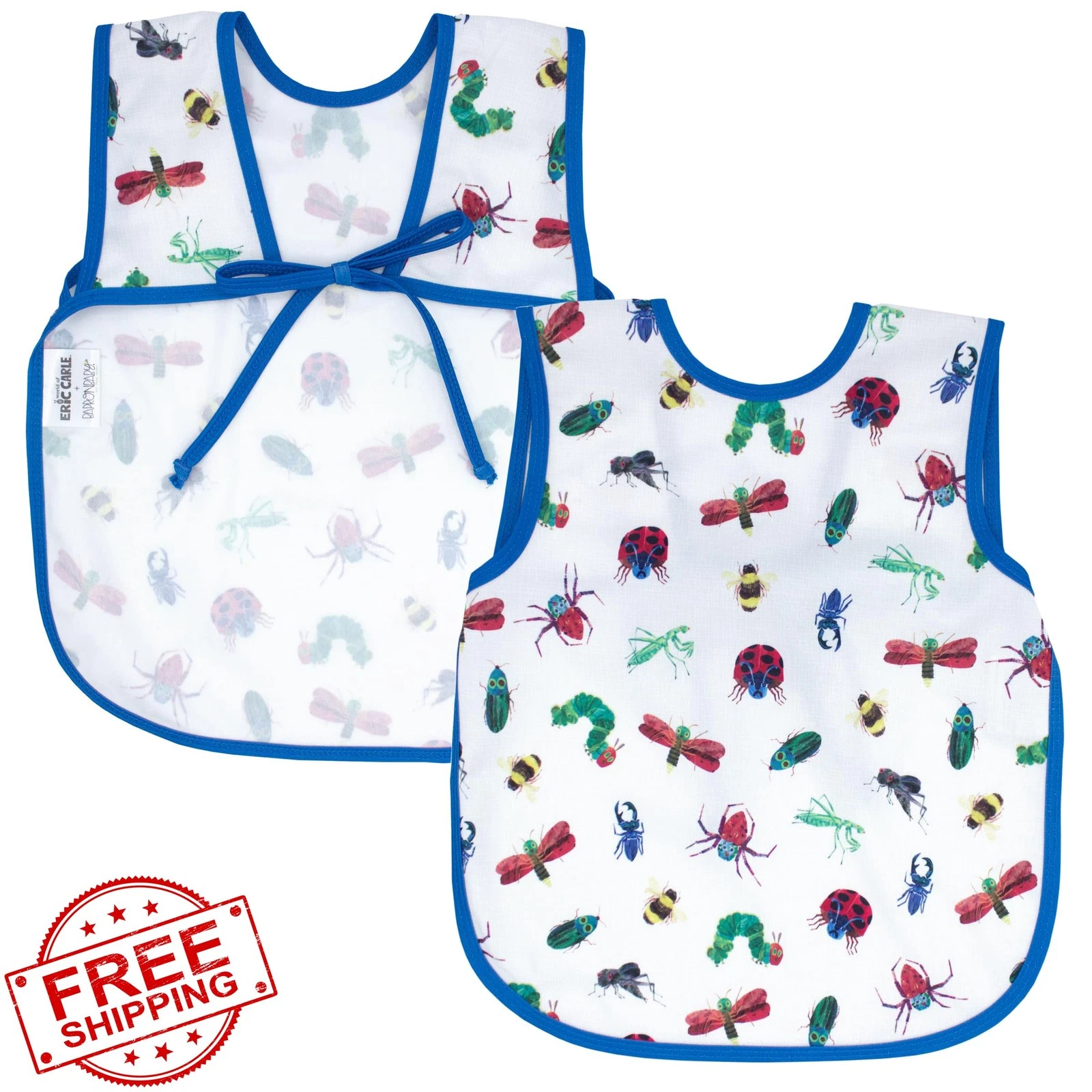 BapronBaby Bib Bug World Baby/Toddler 6m-3T