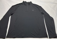 Paradox Merino Blend Mens XL Base Layer Dri Release 1/4 Zip Long Sleeve Pullover