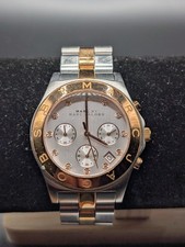 Marc by Marc Jacobs Silver and Rose Gold Stainless Steel Watch MBM3178