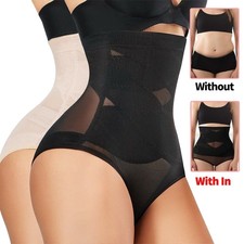 Women Tummy Control High Waist Shaper Shorts Girdle Shapewear Panties Underwear