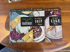 Lot de 3 livrets recettes institut des arts culinaires 250 voies gâteau légumes soupe