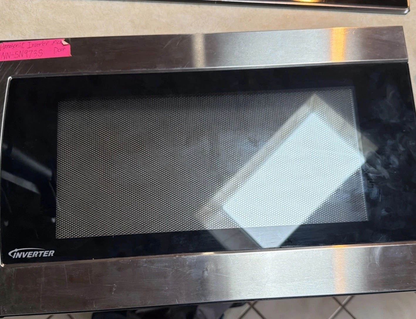 ⭐️⭐️⭐️⭐️⭐️ Panasonic Inverter NN-SN973S Stainless Microwave Door Unit