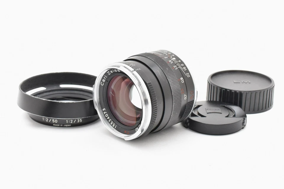 US include tax Carl Zeiss Planar T 50mm f/2 ZM Lens Black for Leica M From Japan - Image 2 of 4