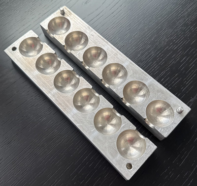Aluminum Hard Candy Sucker Lollipop Mold Machine-Tooled FAST FREE PRIORITY SHIP
