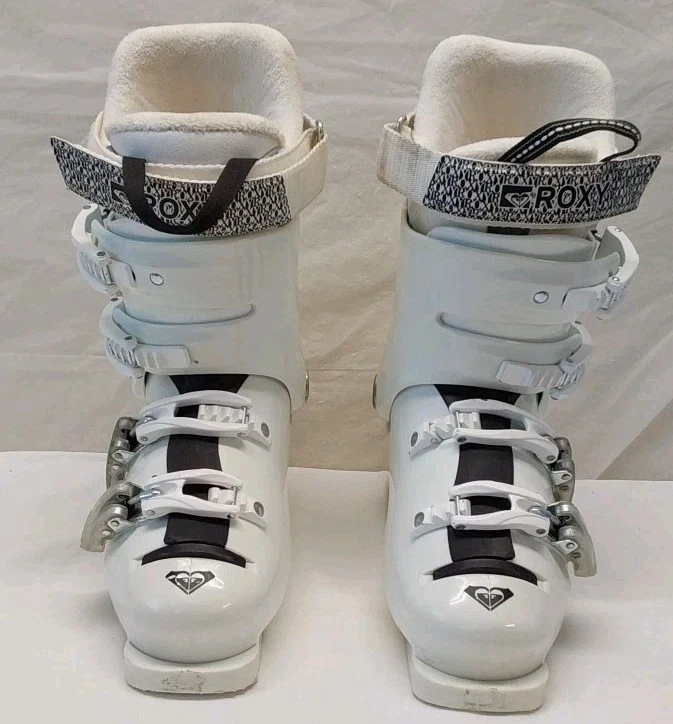 Botas de esquí blancas para mujer Roxy Sugar - talla 7 - Mondopoint 24. Foto 2 de 4