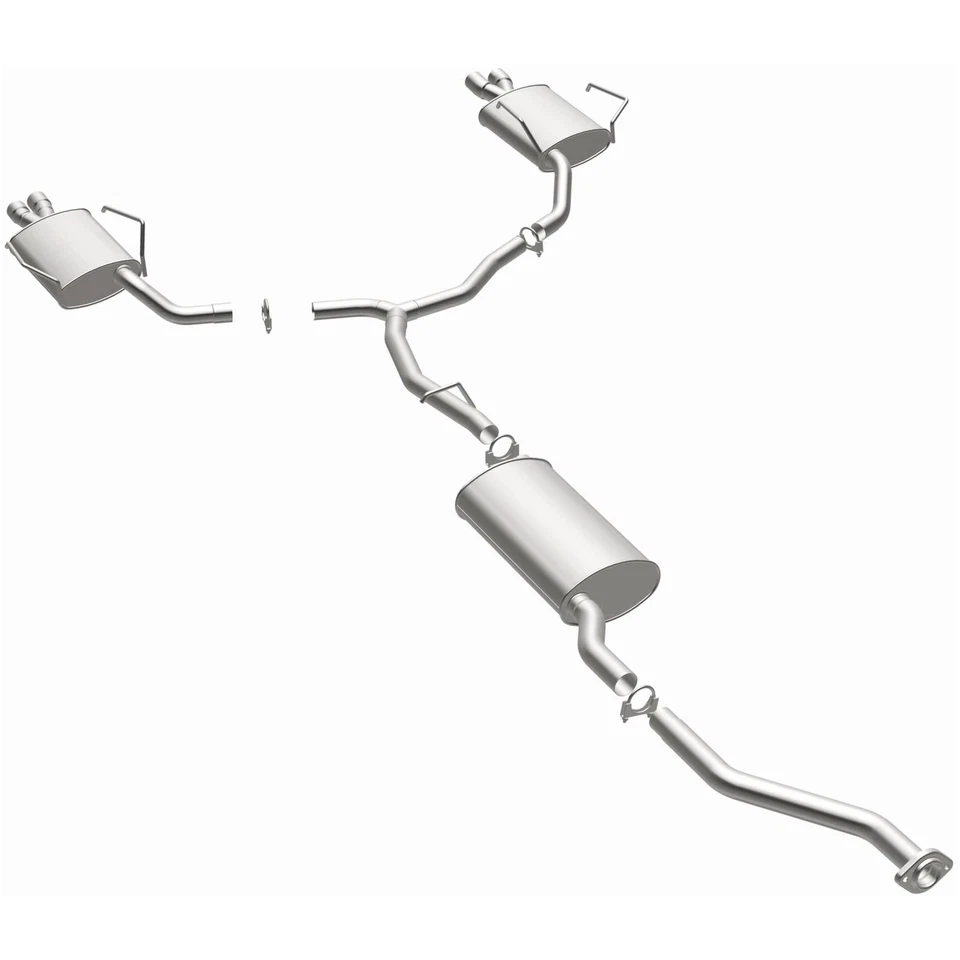 OE Replacement Exhaust System Kit For 2007-2008 GMC Acadia, Saturn Outlook Foto 3 de 4