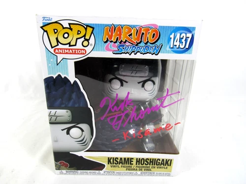 Funko Pop Kisame Hoshigaki #1437 Naruto Shippudden Kirk Thornton Signed Auto