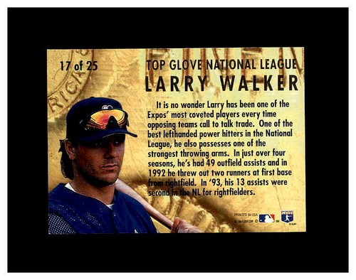 LARRY WALKER YOU PICK SEE SCANS OF EVERY CARD RC, INSERTS HIGH GRADE CARDS - Picture 147 of 463