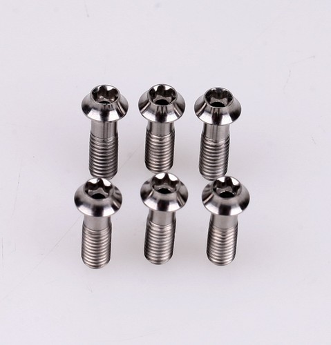 J&L Super Titanium/Ti Stem Bolts-for Deda Zero 100/Nero,Easton Ec90,EC70-1g* 6pc - Picture 4 of 5