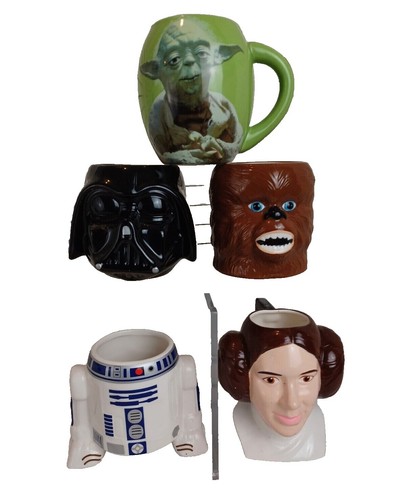 Tazza Calice Star Wars Chewbacca In Ceramica Con Mix Per Cioccolata Calda - 3