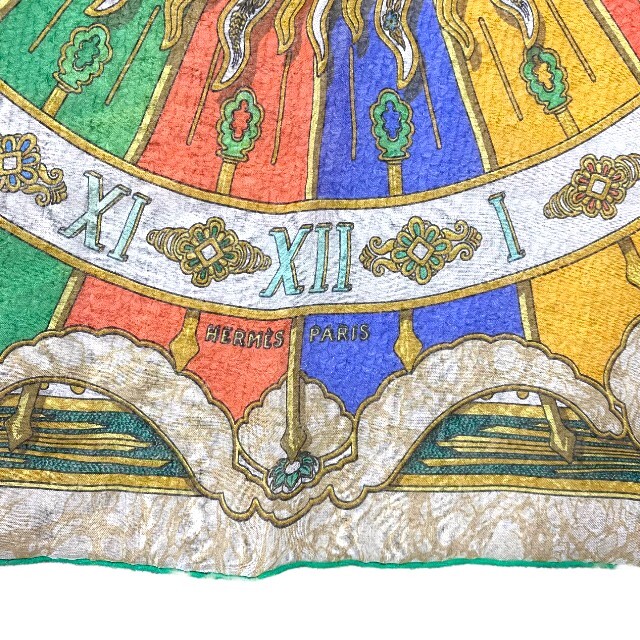 エルメス　プチカレ　CARPE DIEM 40 HERMES Petit Carre 40 CARPE DIEM 15in Silk Scarf 40cm