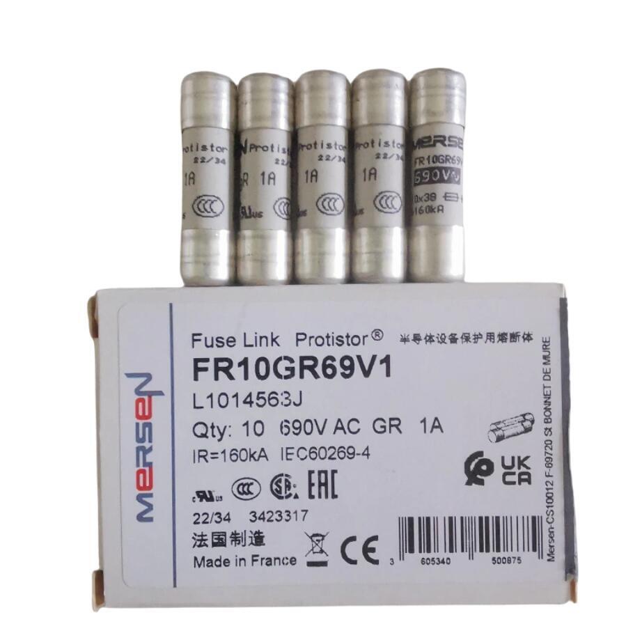MERSEN FR10GR69V16 ( 16 Amp ) FR10GR69V 16A 690Vac Fuse Link Protistor MERSEN FR10GR69V16 ( 16 Amp ) FR10GR69V 16A 690Vac Fuse Link Protistor