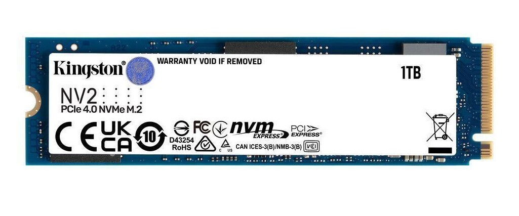Kingston NV2 M.2 2280 250GB 500GB 1TB 2TB 4TB NVMe PCIe 4.0 Kingston NV2 M.2 2280 250GB 500GB 1TB 2TB 4TB NVMe PCIe 4.0