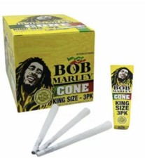 Bob Marley Cono King Size 3 Ct Pack x 10 (30 Conos)