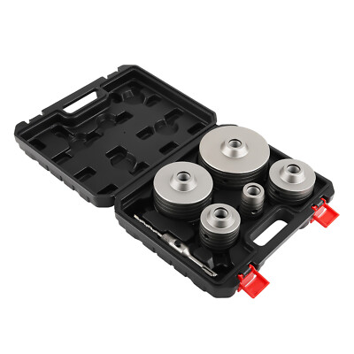 6x Concrete Hole Saw Kit 5 Inch SDS Plus Drill Bits Shank Hammer Drills