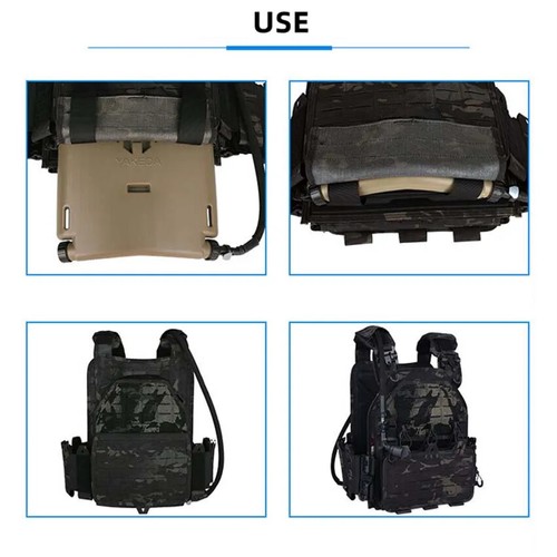 Inserto borraccia tattico 1,75L protezione bollitore esterno per gilet tattico - Foto 3 di 15