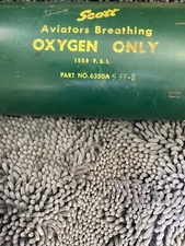 Scott Aviators Breathing Cylinder PN 6350 A Tested & Full