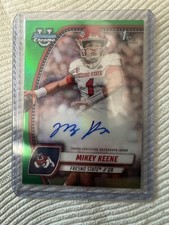 2024 Bowman Chrome U Mikey Keene 4/99 Auto Green Refractor