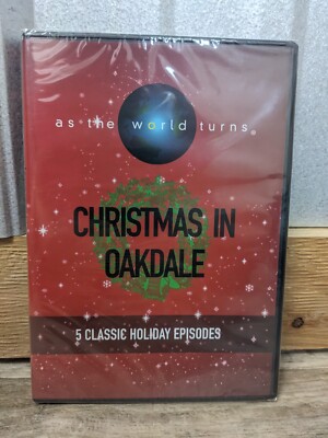 New Christmas in Oakdale : As the World Turns DVD 5 Classic Episodes RARE SEALED